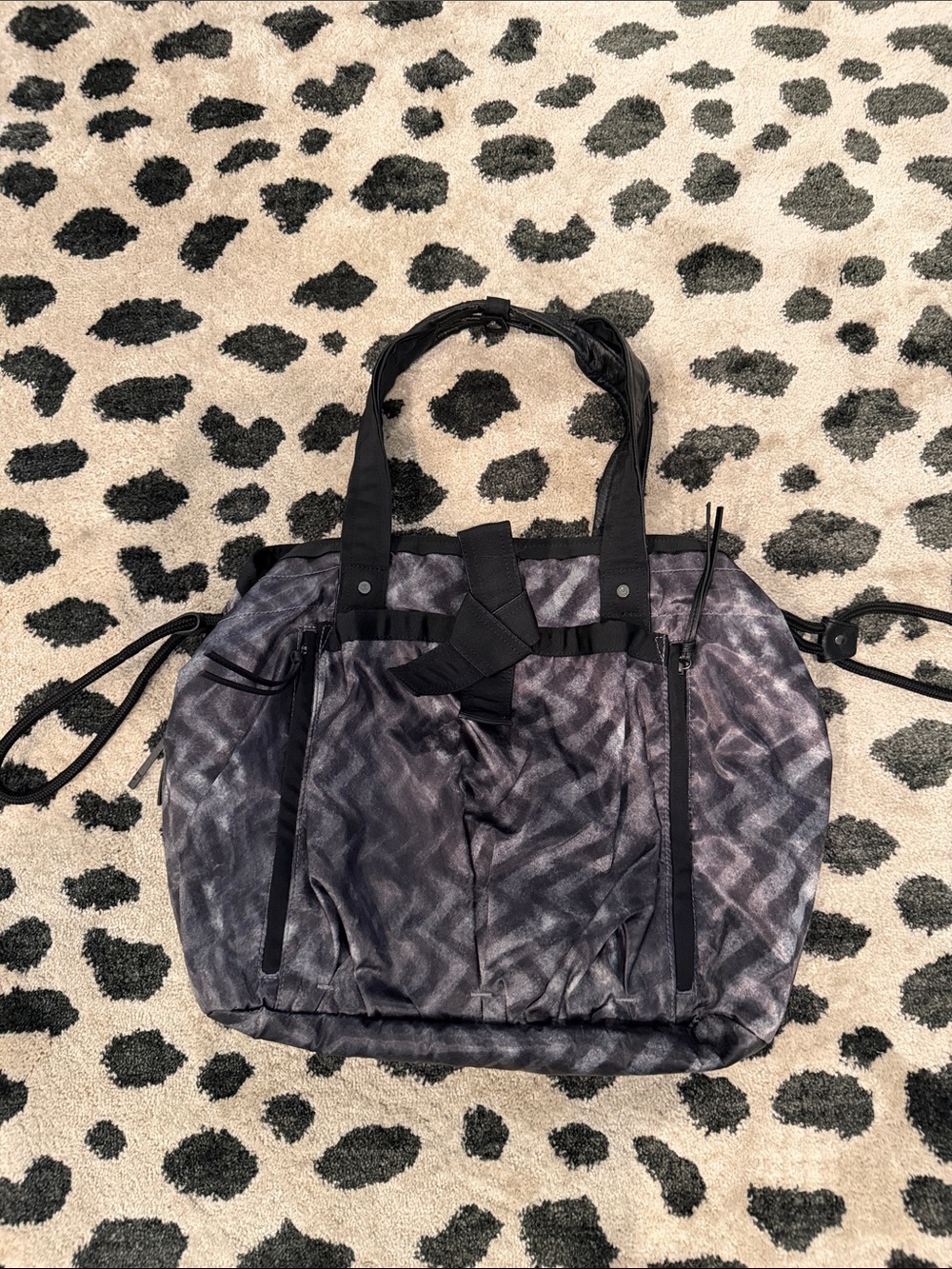 Lululemon Vintage OM TOTE Bag Carries Yoga Diaper